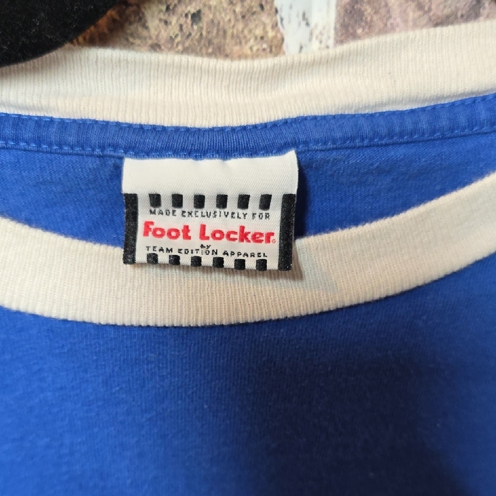 Vintage Foot Locker Duke Blue Devils Mens Womens Short Sleeve T-Shirt Retro 90s - Picture 2 of 11